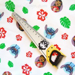 Katoenen Stof Lilo en Stitch | Wolf Stoffen