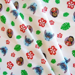 Katoenen Stof Lilo en Stitch | Wolf Stoffen