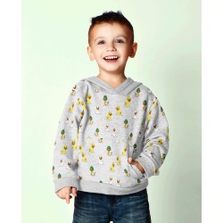 French Terry Stof Kleine Eendjes | Wolf Stoffen