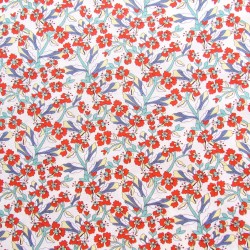 Katoenen Liberty Stof Veldbloemen Bohemien | Wolf Stoffen