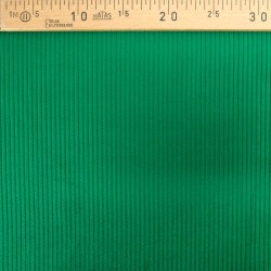 Basilicumgroene Ribfluweel Stof met brede ribben 5 mm | Wolf Stoffen