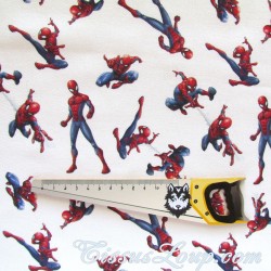 Katoenen Stof Spiderman | Wolf Stoffen
