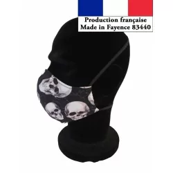 Turquois Crane Protection Mask E Herbruikbaar Fashion Design Afnor | Wolf Stoffen
