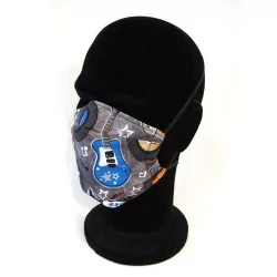 Rock & Roll Protection Masker | Wolf Stoffen