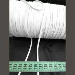 3 mm wit naaien elastiek | Wolf Stoffen