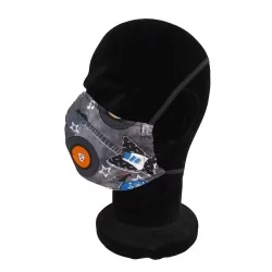 Rock & Roll Protection Masker Herbruikbare Modieuze Design Afnor | Wolf Stoffen