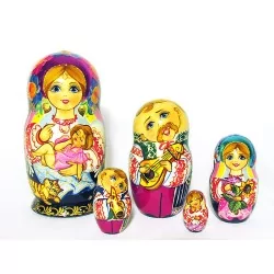 Russische pop het gezin...