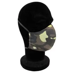 Maskerbescherming barrière camouflage man in modieuze herbruikbare afnor | Wolf Stoffen