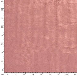 Stretch Fluweel Corduroy Stof Ballerina Roze brede ribbels 4,5 mm | Wolf Stoffen