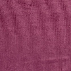 Stretch Fluweel Corduroy Stof Mauve brede ribbels 4,5 mm | Wolf Stoffen