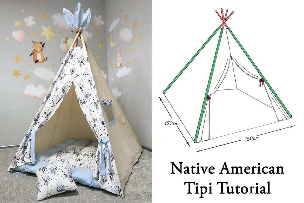Tutorial: Build a Native American Teepee