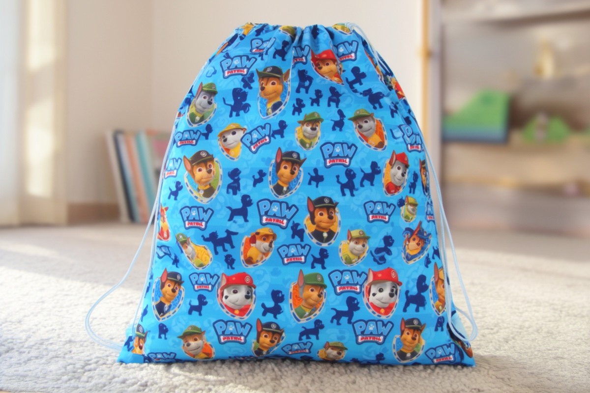 Een super schattig trekkoordzakje Een super schattig trekkoordzakje