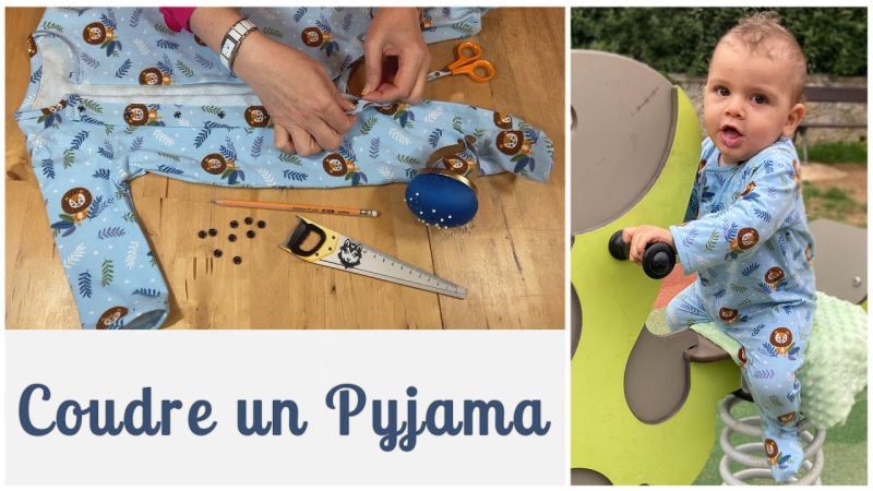 Naaipatroon Pyjama met Voetjes voor Baby's