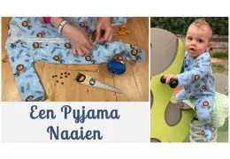 Naaipatroon Pyjama met Voetjes voor Baby's